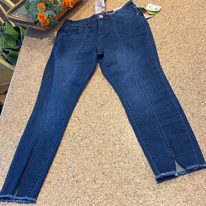 NWT Royalty For Me High Rise Ankle Blue Jeans Tummy Tuck Control 6